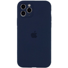 Чохол Soft Touch для Apple iPhone 12 Pro Max Midnight Blue with Camera Lens Protection