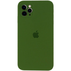 Чохол Soft Touch для Apple iPhone 12 Pro Max Pine Green with Camera Lens Protection