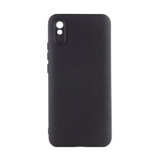 Чохол Original Soft Touch Case for Xiaomi Redmi 9a Black with Camera Lens