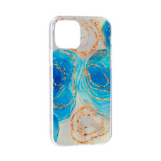 Чохол накладка Chameleon Marble Case для iPhone 13/14 Blue