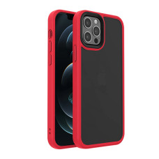 Чохол накладка Mate Plus Metal Buttons Case для iPhone 13 Pro Red