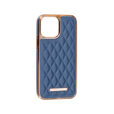Чохол Puloka Leather Case для iPhone 13 Pro Blue