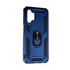 Чохол Armor Antishock Case для Samsung A13/A135/A32/А326 5G with Ring Dark Blue