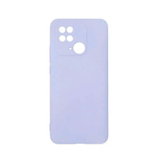Чохол Original Soft Touch Case for Xiaomi Redmi 10с/Poco C40 Light Lilac with Camera Lens