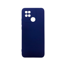 Чохол Original Soft Touch Case for Xiaomi Redmi 10с/Poco C40 Navy Blue with Camera Lens