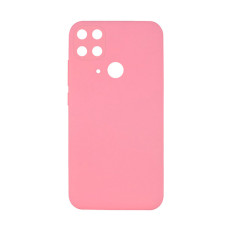 Чохол Original Soft Touch Case for Xiaomi Redmi 10с/Poco C40 Pink with Camera Lens
