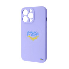 Чохол Wave Ukraine Edition Case для Apple iPhone 12 Pro Max with MagSafe Stay with Ukraine