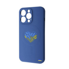 Чохол Wave Ukraine Edition Case для Apple iPhone 12 Pro with MagSafe Spikelet Heart