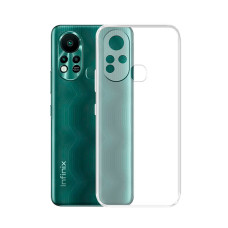 Чохол Original Silicon Case Infinix Hot 11S Clear with Camera Lens
