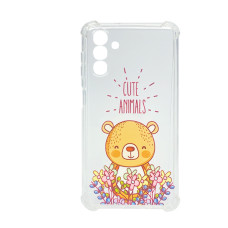 Чохол Wave Cute Case для Samsung A04s-2022/A047 Clear Feel Cute with Camera Lens