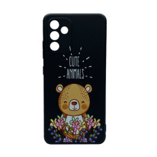 Чохол Wave Cute Case для Samsung M13-M135/M23-M236 Black Feel Cute with Camera Lens