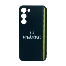 Чохол Wave We are Ukraine Case Samsung S23/S911 Black I`m Ukrainian with Camera Lens