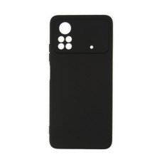 Чохол Original Silicon Case Xiaomi Poco X4 Pro 5G Black with Camera Lens