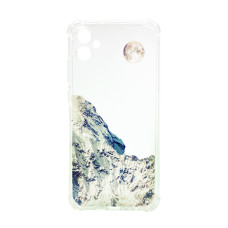 Чохол Wave Above Case для Samsung A04e-2022/A042 Clear Frozen with Camera Lens