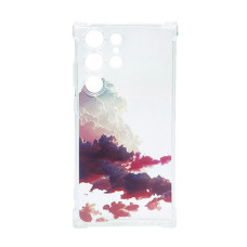 Чохол Wave Above Case для Samsung S23 Ultra/S918 Clear Purple Sunrise with Camera Lens