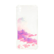 Чохол Wave Above Case для Xiaomi Redmi 9a Clear Purple Sunrise with Camera Lens