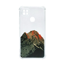 Чохол Wave Above Case для Xiaomi Redmi 9с/10a Clear Golden Touch with Camera Lens
