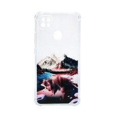 Чохол Wave Above Case для Xiaomi Redmi 9с/10a Clear Rose Vallery with Camera Lens