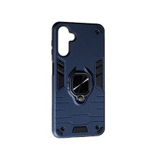 Чохол Armor Antishock Case для Samsung A04s/A047 with Ring Dark Blue