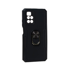 Чохол Armor Antishock Case для Xiaomi Redmi 10 with Ring Black with Camera Lens