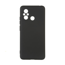 Чохол Original Soft Touch Case for Xiaomi Redmi 12c Black with Camera Lens