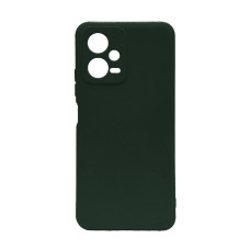 Чохол Original Soft Touch Case for Xiaomi Redmi Note12 5G/Poco X5 5G Black with Camera Lens