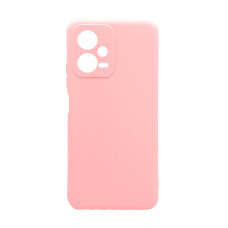 Чохол Original Soft Touch Case for Xiaomi Redmi Note12 5G/Poco X5 5G Pink with Camera Lens