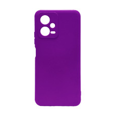 Чохол Original Soft Touch Case for Xiaomi Redmi Note12 5G/Poco X5 5G Purple with Camera Lens