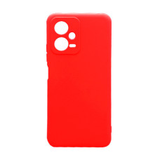 Чохол Original Soft Touch Case for Xiaomi Redmi Note12 5G/Poco X5 5G Red with Camera Lens