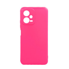Чохол Original Soft Touch Case for Xiaomi Redmi Note12 5G/Poco X5 5G Ultra Pink with Camera Lens