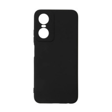 Чохол Original Silicon Case Tecno Pop 6 Pro Black with Camera Lens
