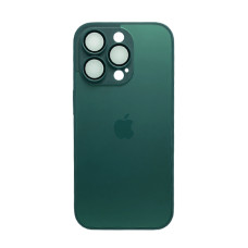 Чохол Aurora Glass Case for iPhone 14 Pro Max with MagSafe Green