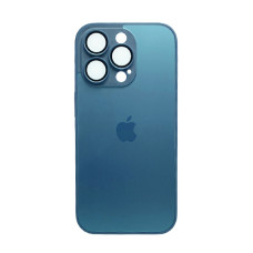 Чохол Aurora Glass Case for iPhone 14 Pro Max with MagSafe Navy Blue