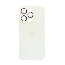 Чохол Aurora Glass Case for iPhone 14 Pro Max with MagSafe Silver