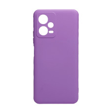 Чохол Original Soft Touch Case for Xiaomi Redmi Note12 5G/Poco X5 5G Violet with Camera Lens