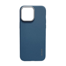 Чохол Blueo Leather Case for iPhone 14 Pro Max with MagSafe Dark Blue
