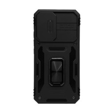 Чохол Armor Camshield Case для Samsung M13-M135/M23-M236 with Ring Black