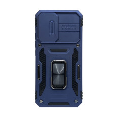 Чохол Armor Camshield Case для Xiaomi Redmi 10 with Ring Dark Blue