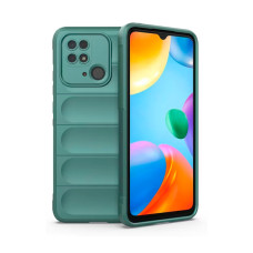 Чохол Cosmic Magic Shield for Xiaomi Redmi 10с/Poco C40 Dark Green with Camera Lens