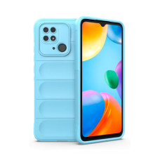 Чохол Cosmic Magic Shield for Xiaomi Redmi 10с/Poco C40 Light Blue with Camera Lens
