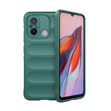 Чохол Cosmic Magic Shield for Xiaomi Redmi 12C Dark Green with Camera Lens