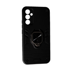 Чохол Armor Antishock Case для Samsung A34-2023/A346 with Ring Black with Camera Lens