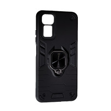 Чохол Armor Antishock Case для Xiaomi Redmi Note 12S 4G with Ring Black with Camera Lens