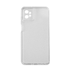 Чохол Silicon Shiny Case Motorola G32 Glitter Clear