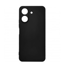 Чохол Original Soft Touch Case for Xiaomi Redmi 13C/Poco C65 Black with Camera Lens