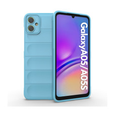 Чохол Cosmic Magic Shield for Samsung A05-A055 Light Blue with Camera Lens