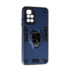 Чохол Armor Antishock Case для Xiaomi Redmi 10 with Ring Dark Blue with Camera Lens