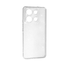 Чохол Silicon Shiny Case Xiaomi Redmi Note 13 Pro 5G/Poco X6 Glitter Clear