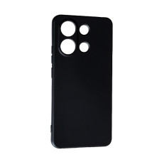 Чохол Original Soft Touch Case for Xiaomi Redmi Note13 4G Black with Camera Lens