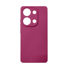 Чохол Original Soft Touch Case for Xiaomi Redmi Note13 Pro 4G/Poco M6 Pro 4G Marsala with Camera Lens